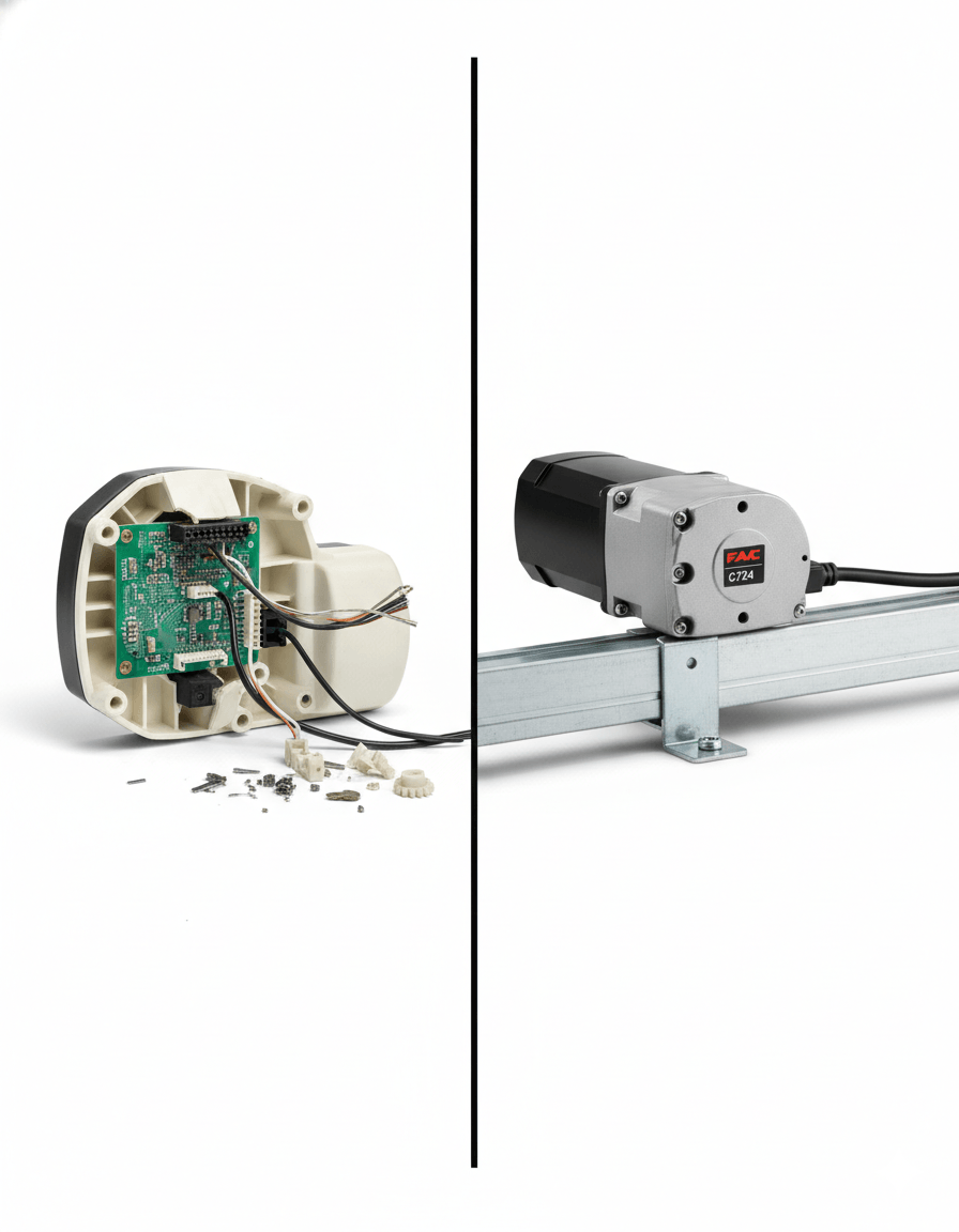 Cheap vs Premium Gate Motor Comparison